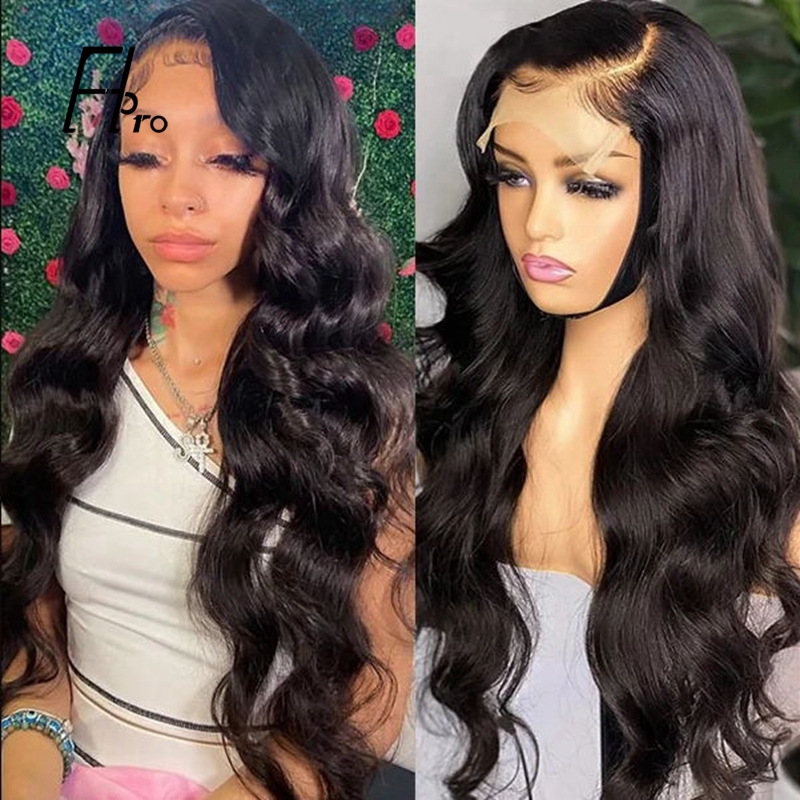 HD Lace Wig 4x4 Closure Wig Body Wave Skin Melt Virgin Hair Wig